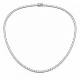Luxe 3mm Moissanite Tennis Chain necklace