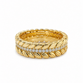 Gold Athena ring