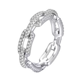 Chain link ring