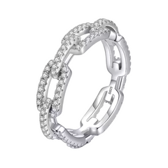 Chain link ring