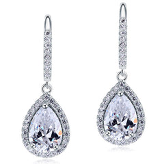 🎁 Pear cut drop earrings (100% off)