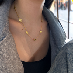 Gold Clover necklace