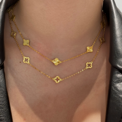 Gold Clover necklace