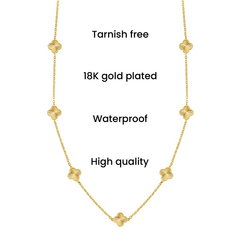 Gold Clover necklace