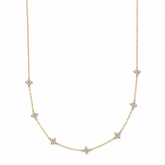 Floral necklace dainty