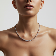 Luxe 4mm Tennis Chain necklace