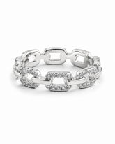 Chain link ring