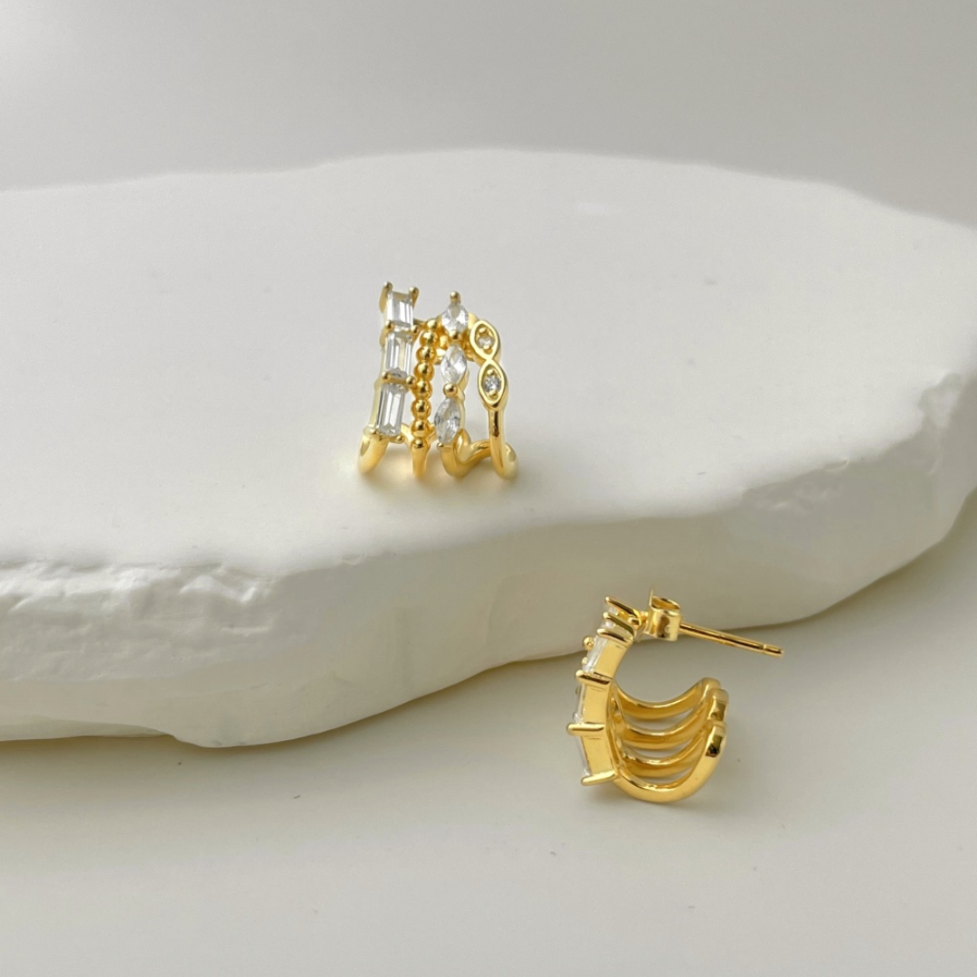 Gold Diva Earrings