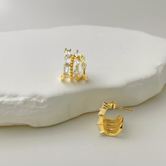 Gold Diva Earrings