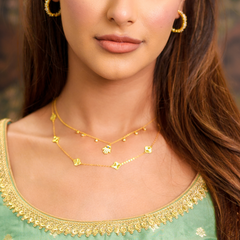 Gold Hamsa Necklace