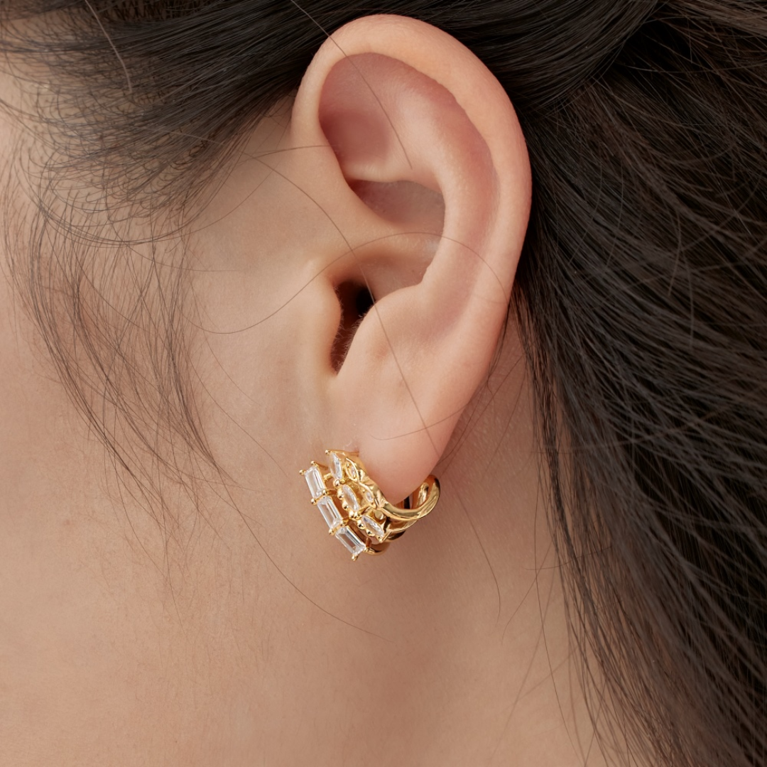 Gold Diva Earrings