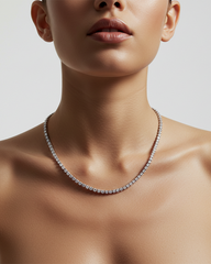2mm Tennis Chain necklace