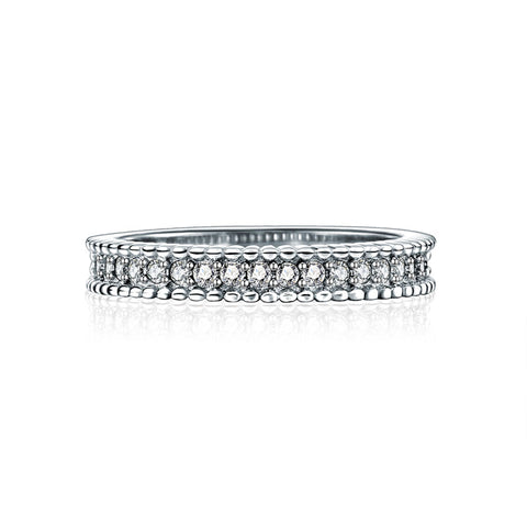 Sterling Silver Padme Ring Set