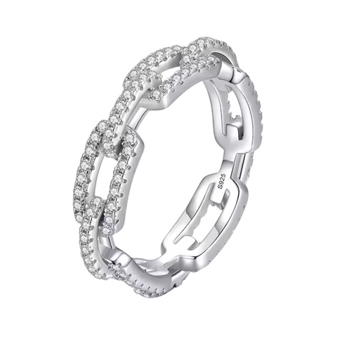 Chain link ring