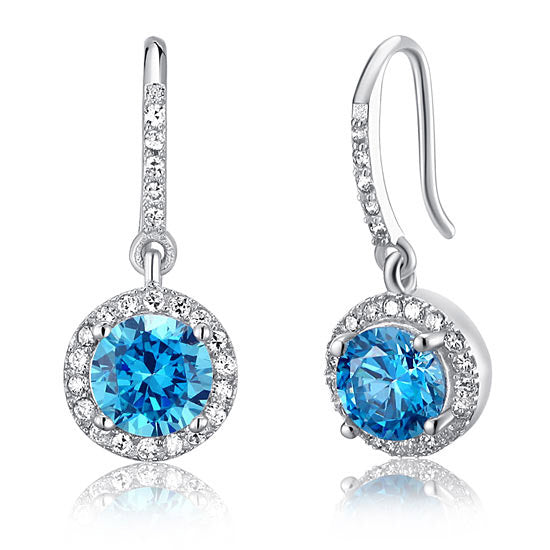 Ever Drop Earrings Blue