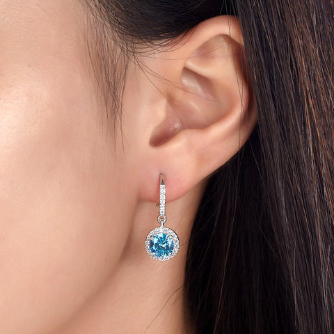 Ever Drop Earrings Blue