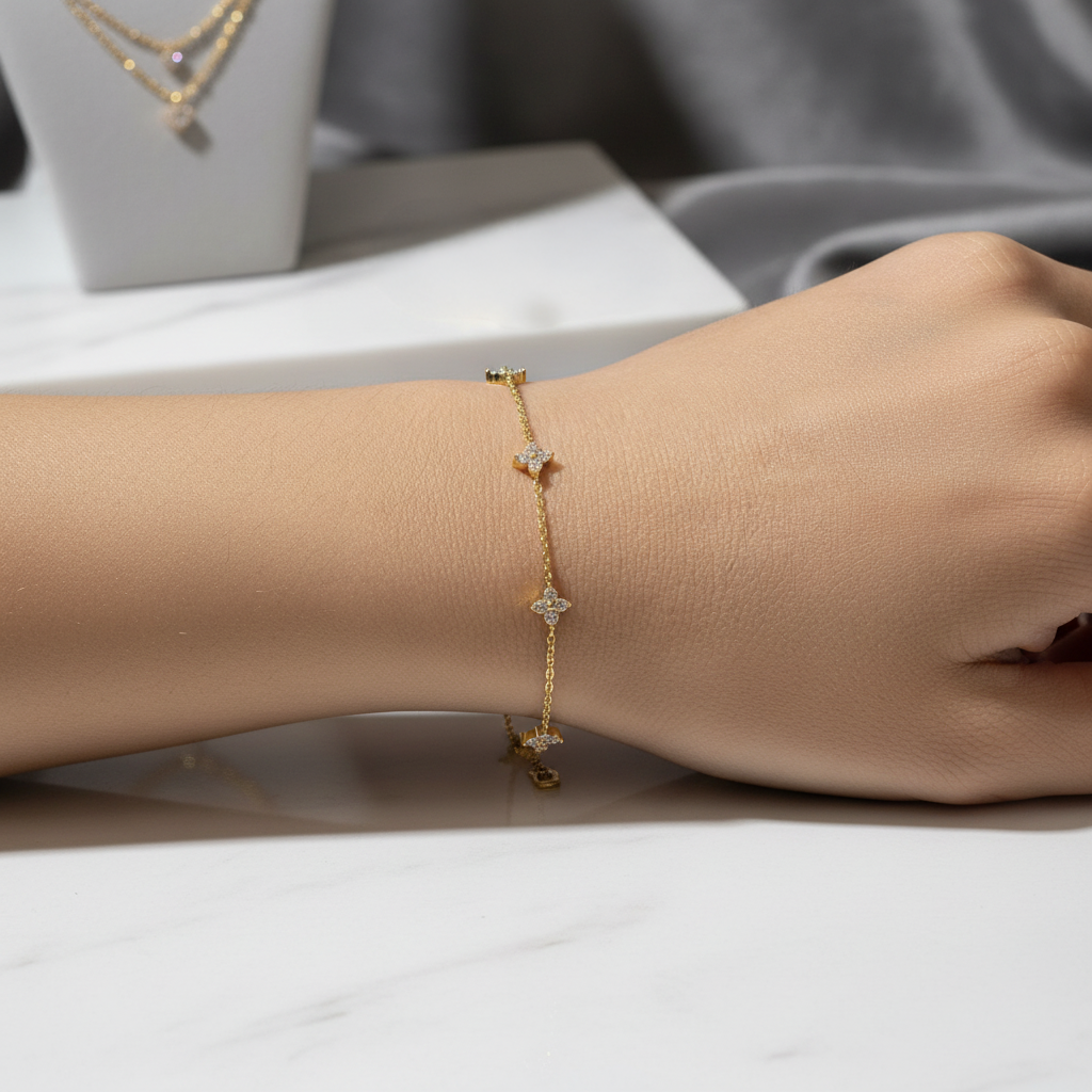 flower bracelet