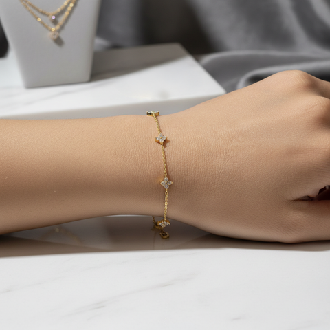flower bracelet