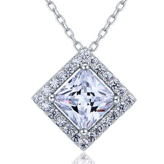 Diana Princess cut necklace