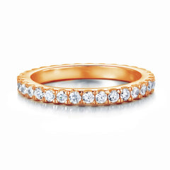 Rose Gold Eternal Ring