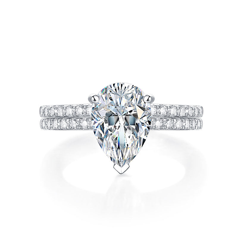 Aine ring set (Moissanite)