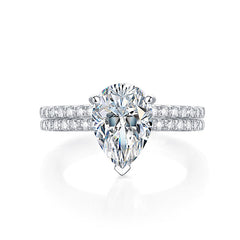 Aine ring set (Moissanite)