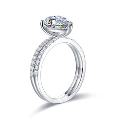 Aine ring set (Moissanite)