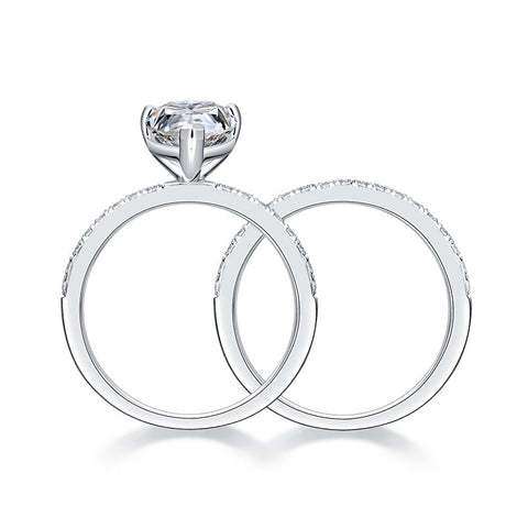 Aine ring set (Moissanite)