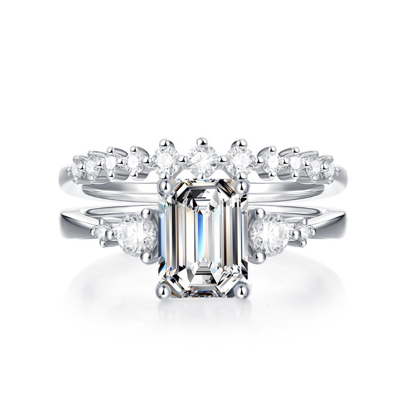 Athena ring set (Moissanite)