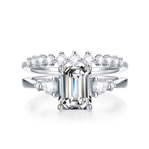 Athena ring set (Moissanite)