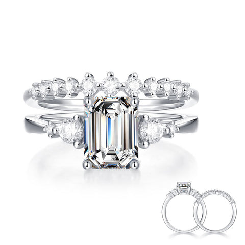 Athena ring set (Moissanite)