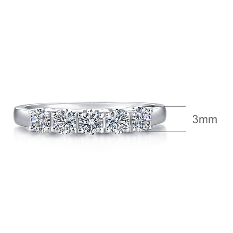 Elise band (Moissanite)