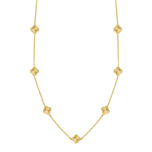 Gold Clover necklace
