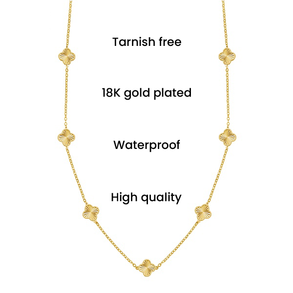 Gold Clover necklace