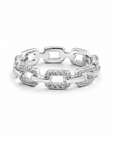 Chain link ring