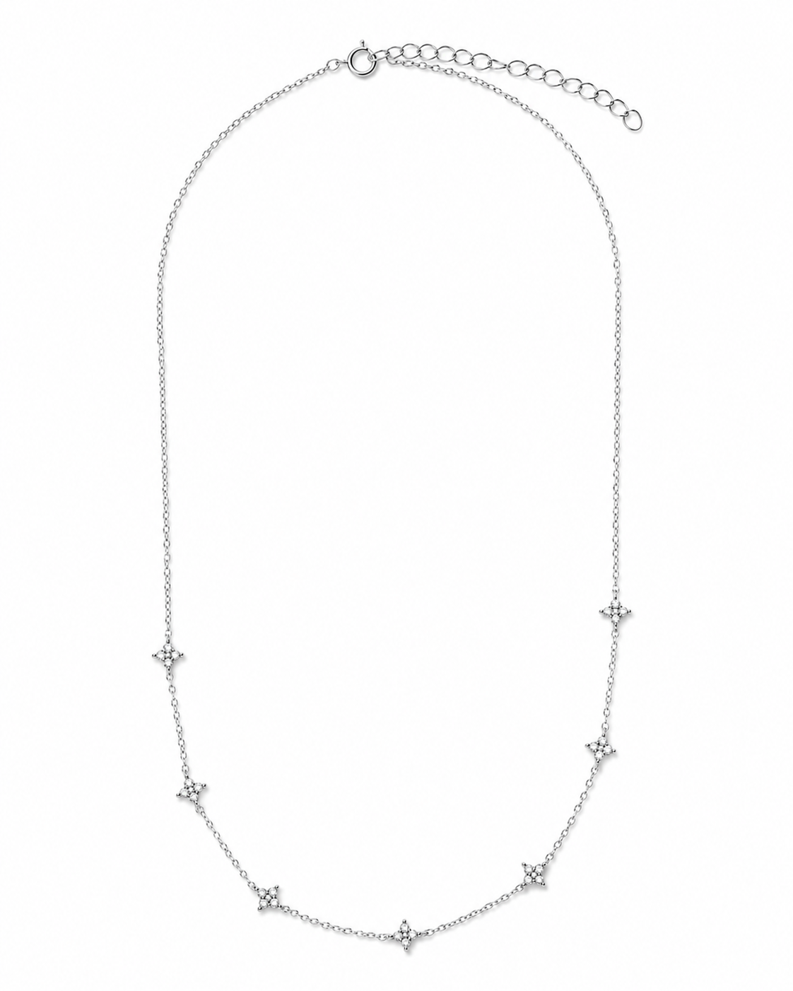 Floral necklace dainty