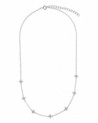 Floral necklace dainty