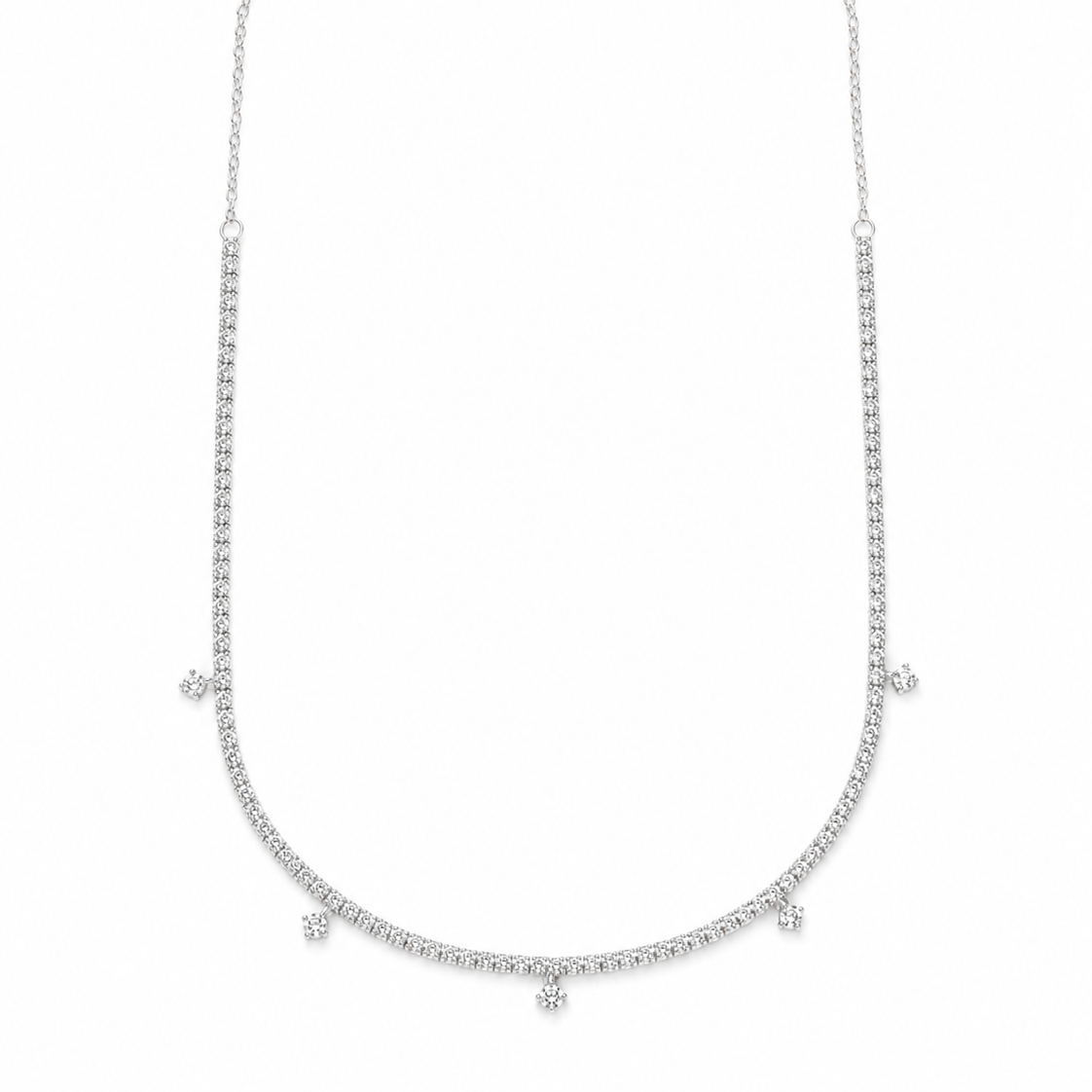 Amaya tennis chain necklace